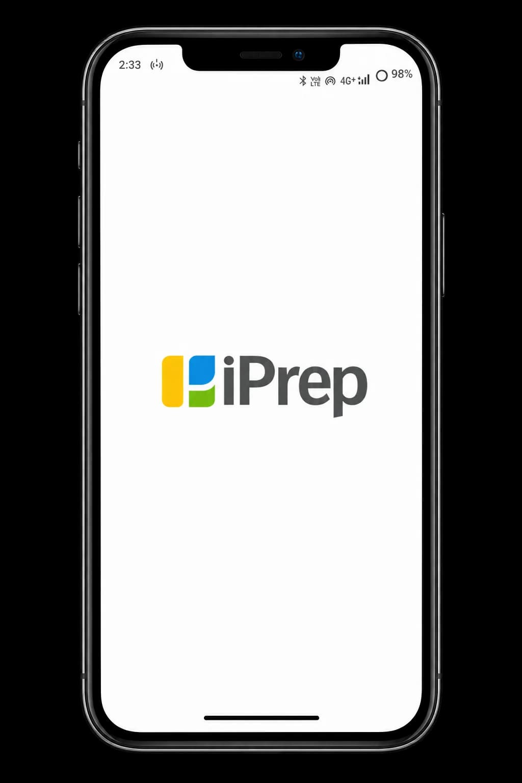 iPrep app on a phone