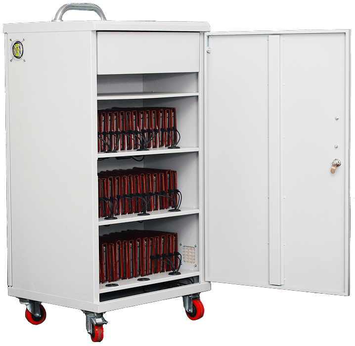 iPrep Digital Library tablet cabinet