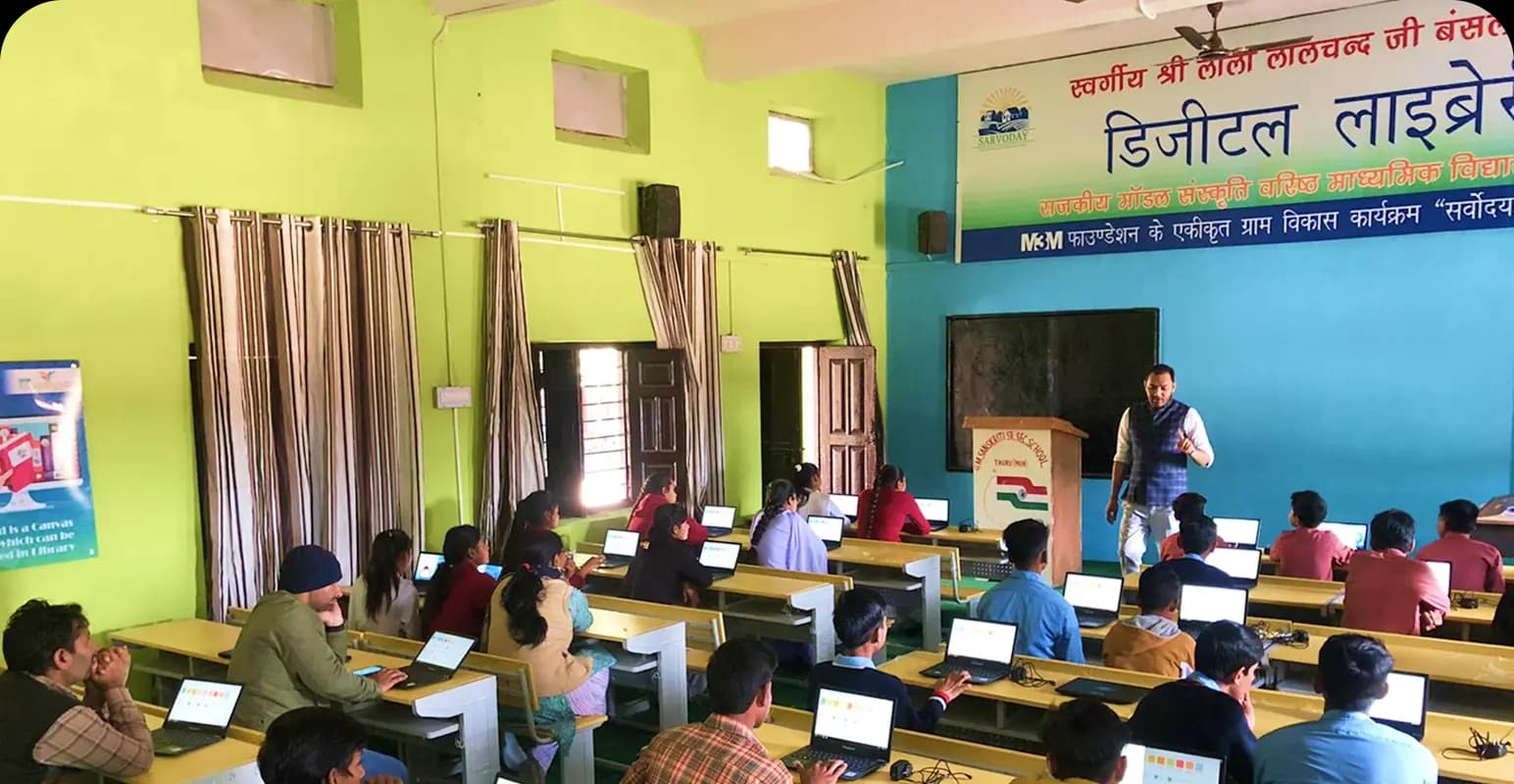 ICT Lab in an existing lab room of a school