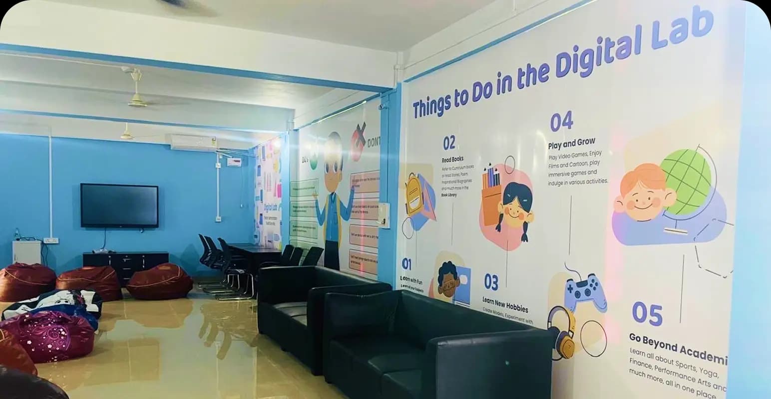 ICT Lab in a government classroom