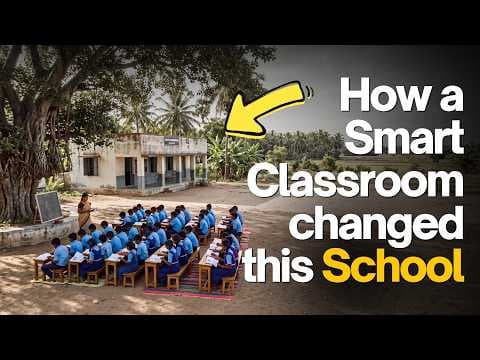 How Smart Classrooms Boost Enrolment in this Nanjalur School